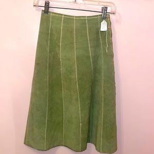 70’s Vintage Suede Skirt